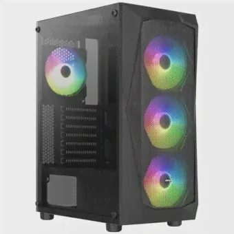 Корпус Aerocool FALCON-G-BK-v2 ARGB USB3.0 ATX Black-0