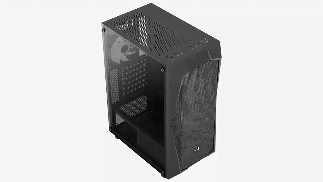 Корпус AeroCool FALCON-G-BK-v2 SN-0